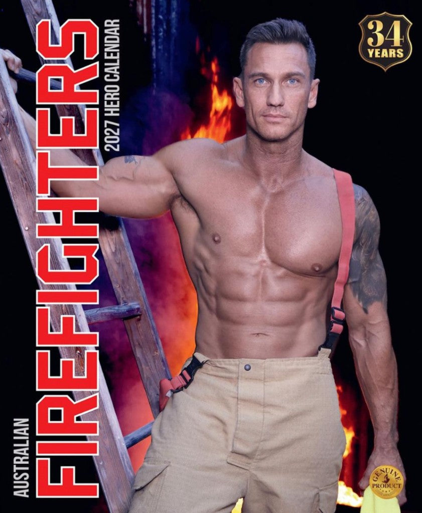 2027 Australian Firefighters Hero Calendar cover